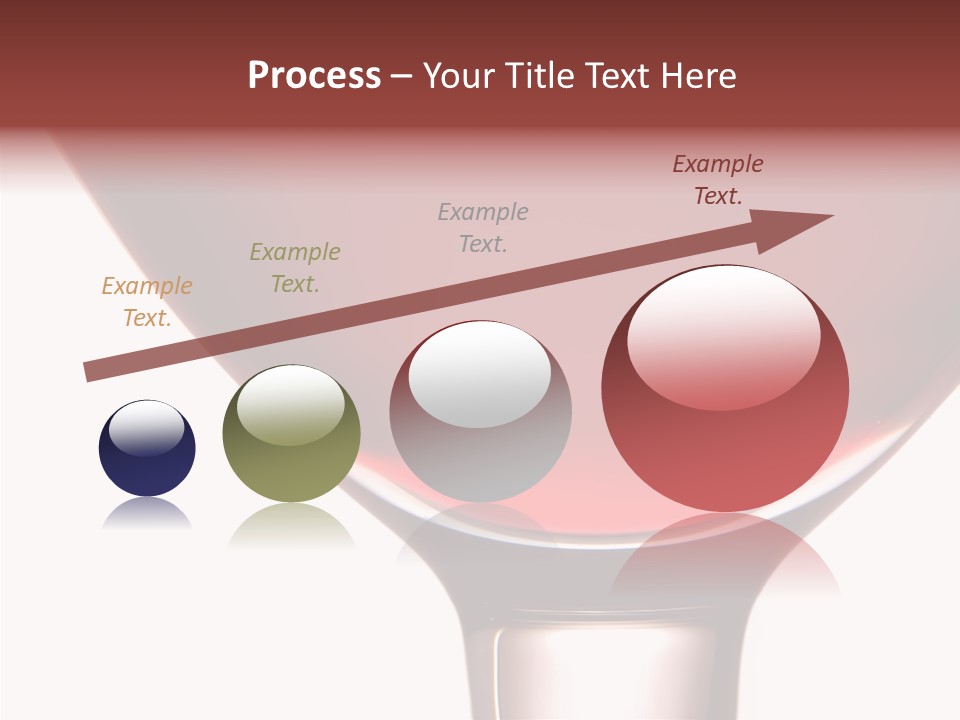 Toast Restaurant Merlot PowerPoint Template