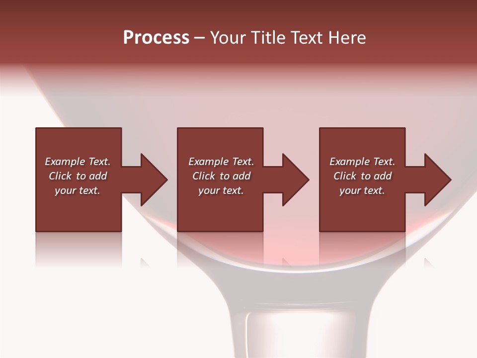 Toast Restaurant Merlot PowerPoint Template