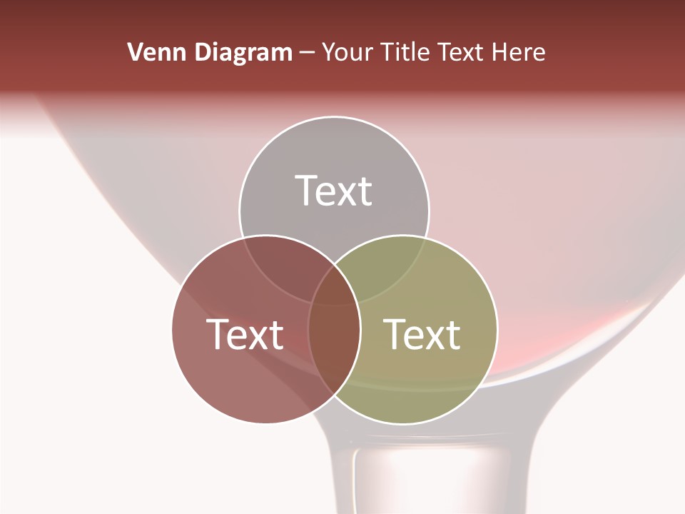 Toast Restaurant Merlot PowerPoint Template