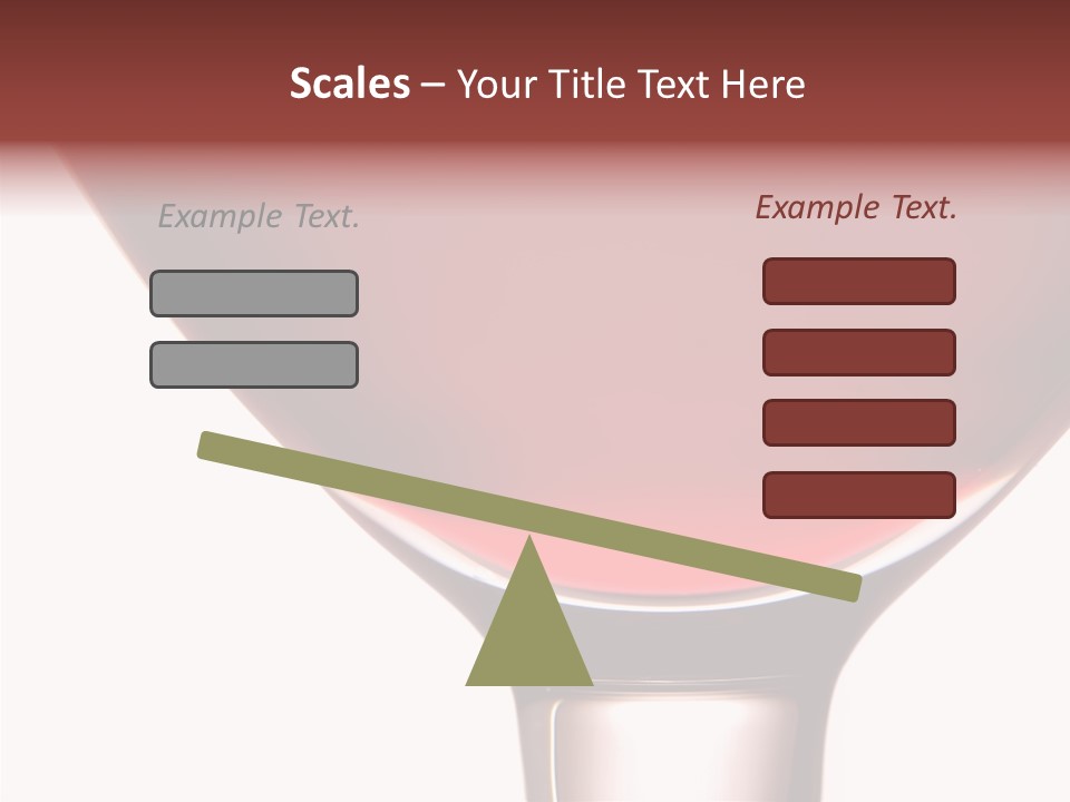 Toast Restaurant Merlot PowerPoint Template