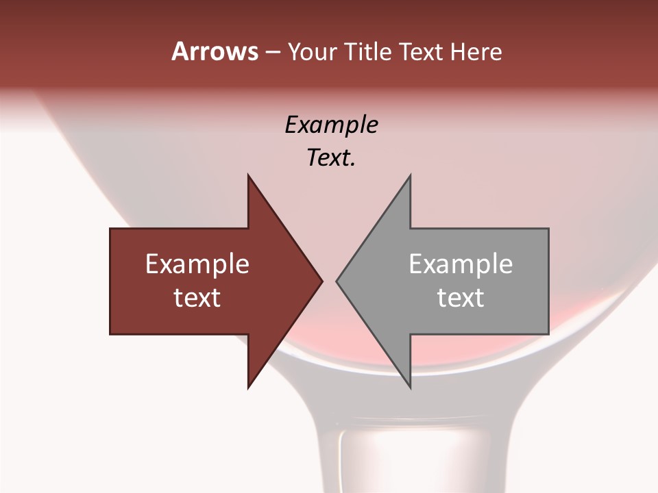 Toast Restaurant Merlot PowerPoint Template