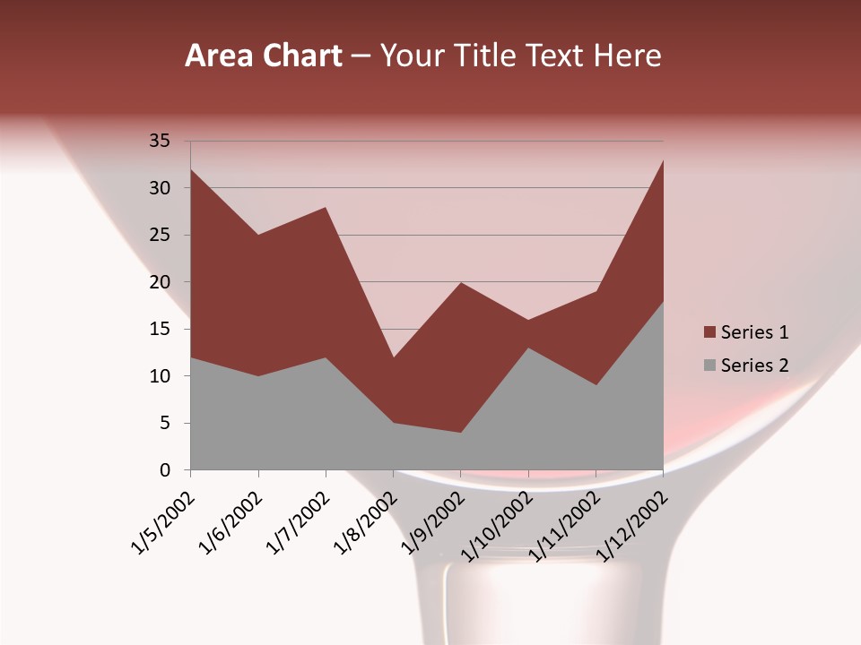 Toast Restaurant Merlot PowerPoint Template