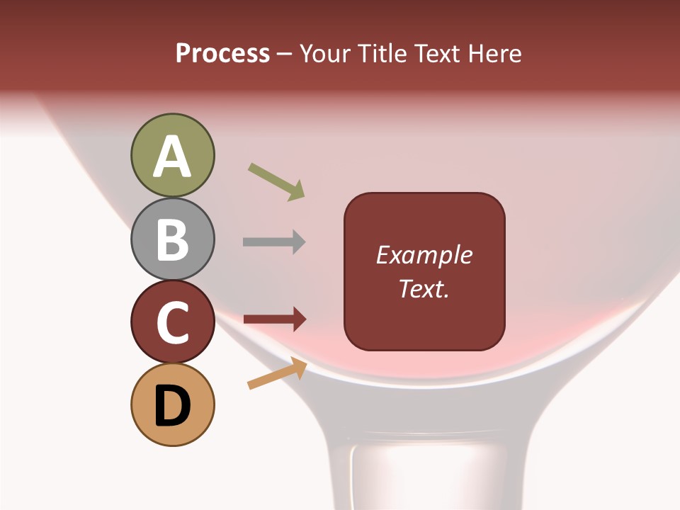 Toast Restaurant Merlot PowerPoint Template