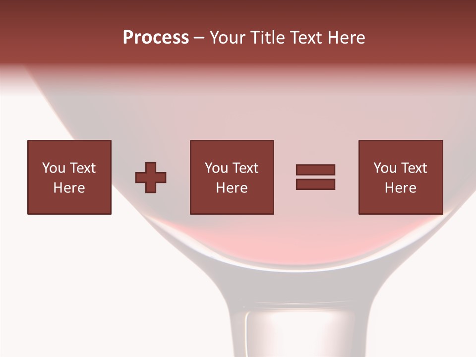 Toast Restaurant Merlot PowerPoint Template