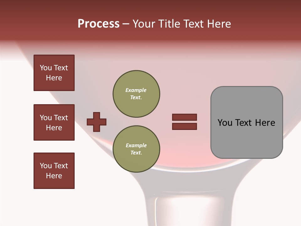 Toast Restaurant Merlot PowerPoint Template