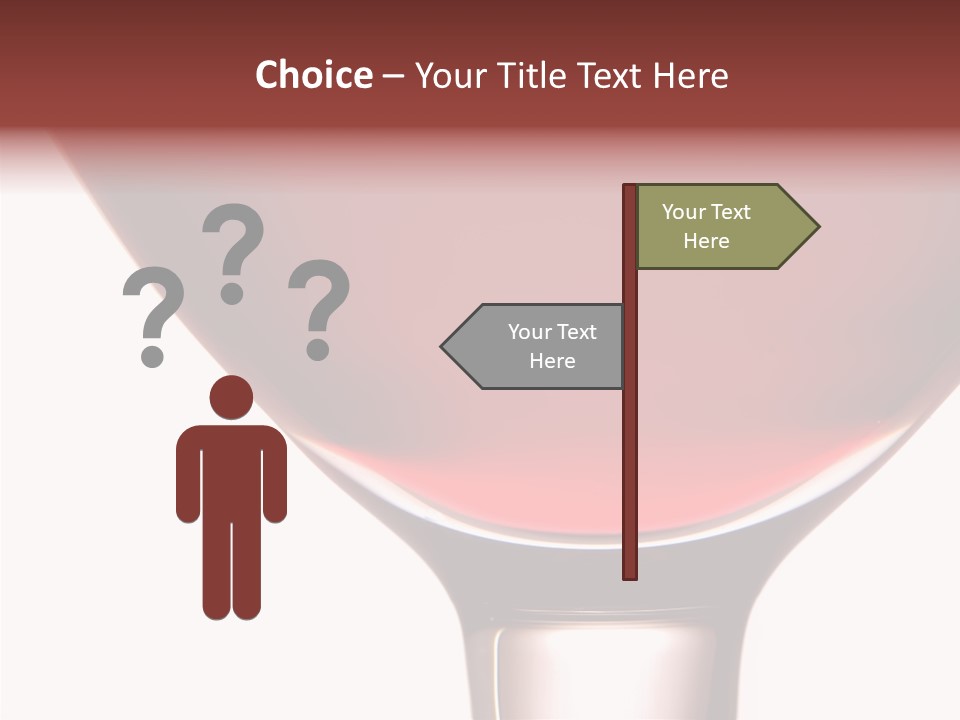 Toast Restaurant Merlot PowerPoint Template