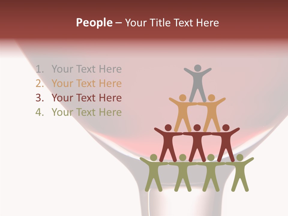 Toast Restaurant Merlot PowerPoint Template