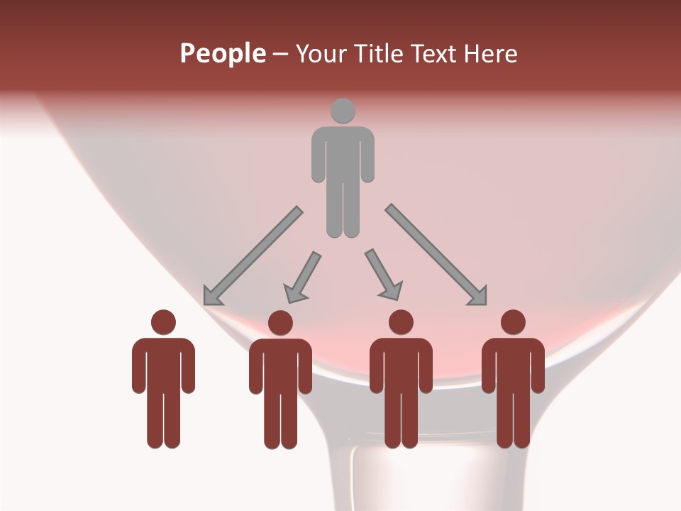 Toast Restaurant Merlot PowerPoint Template