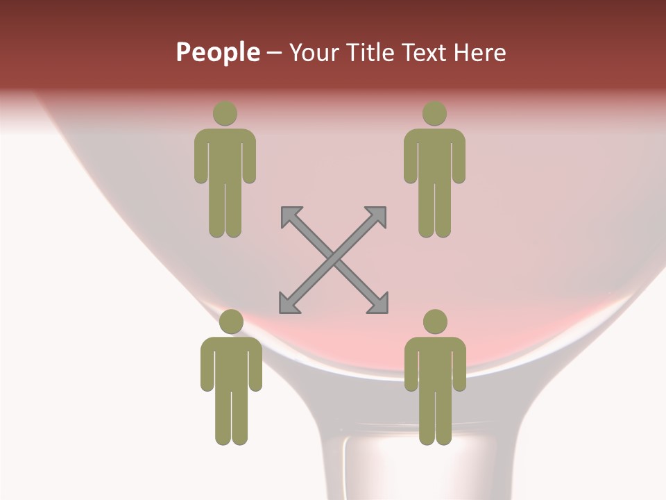 Toast Restaurant Merlot PowerPoint Template