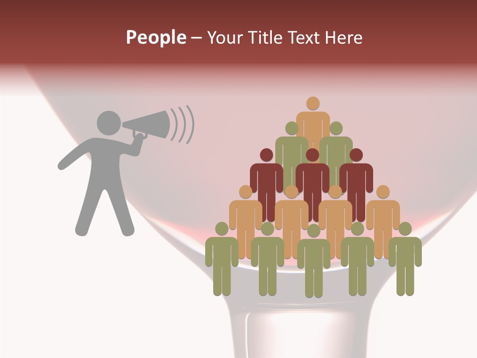 Toast Restaurant Merlot PowerPoint Template