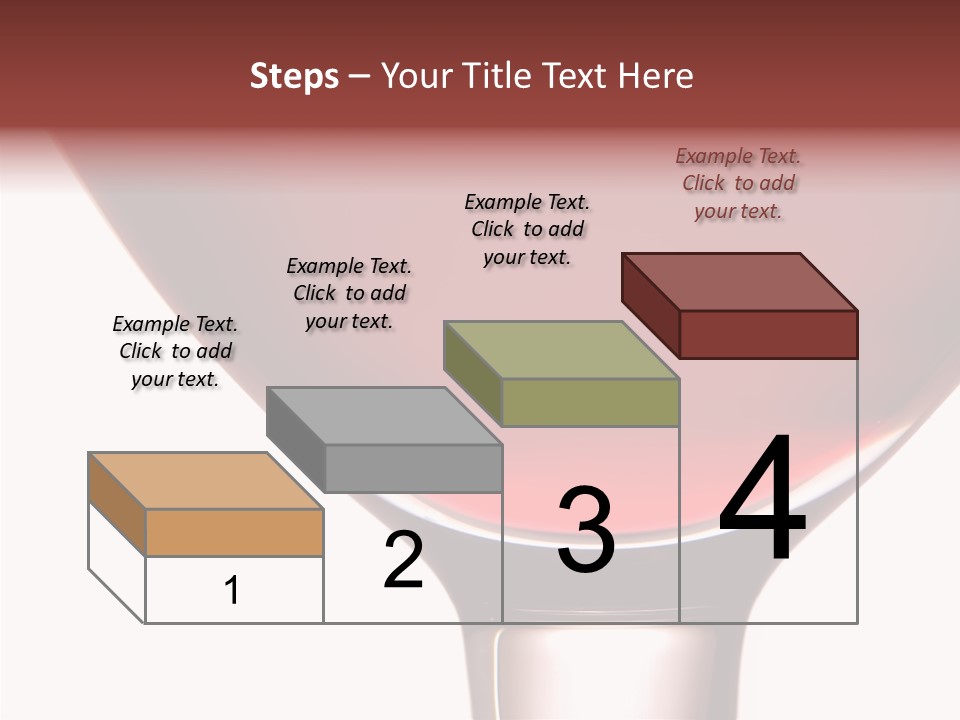 Toast Restaurant Merlot PowerPoint Template