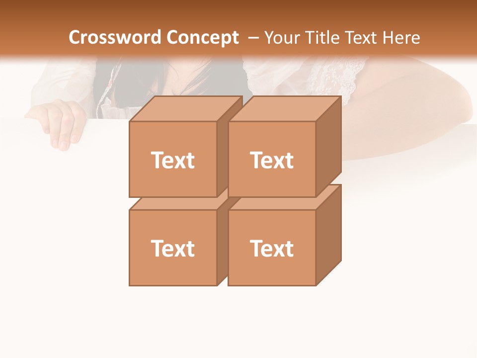 Cute St Patrick's Day Pigtails PowerPoint Template