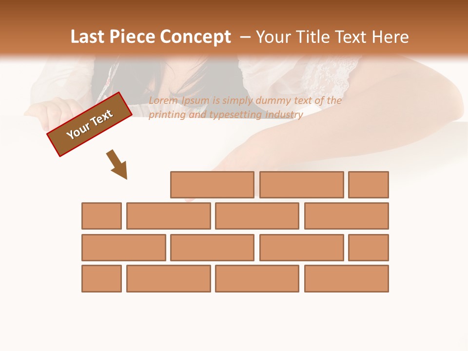 Cute St Patrick's Day Pigtails PowerPoint Template