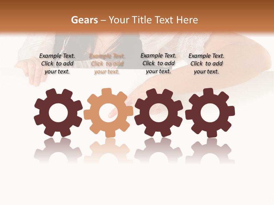 Cute St Patrick's Day Pigtails PowerPoint Template