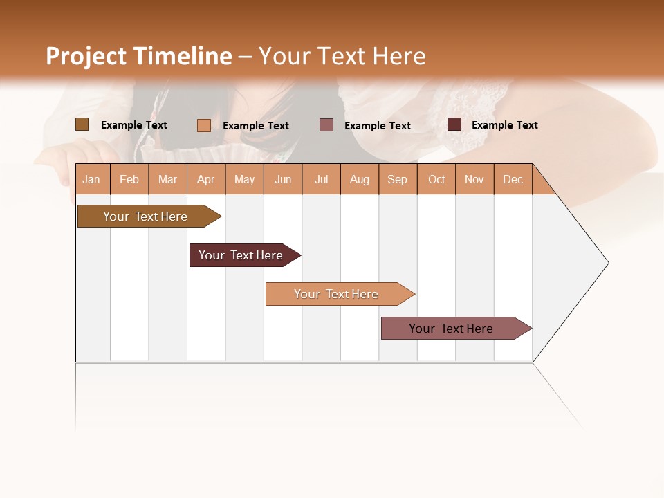 Cute St Patrick's Day Pigtails PowerPoint Template