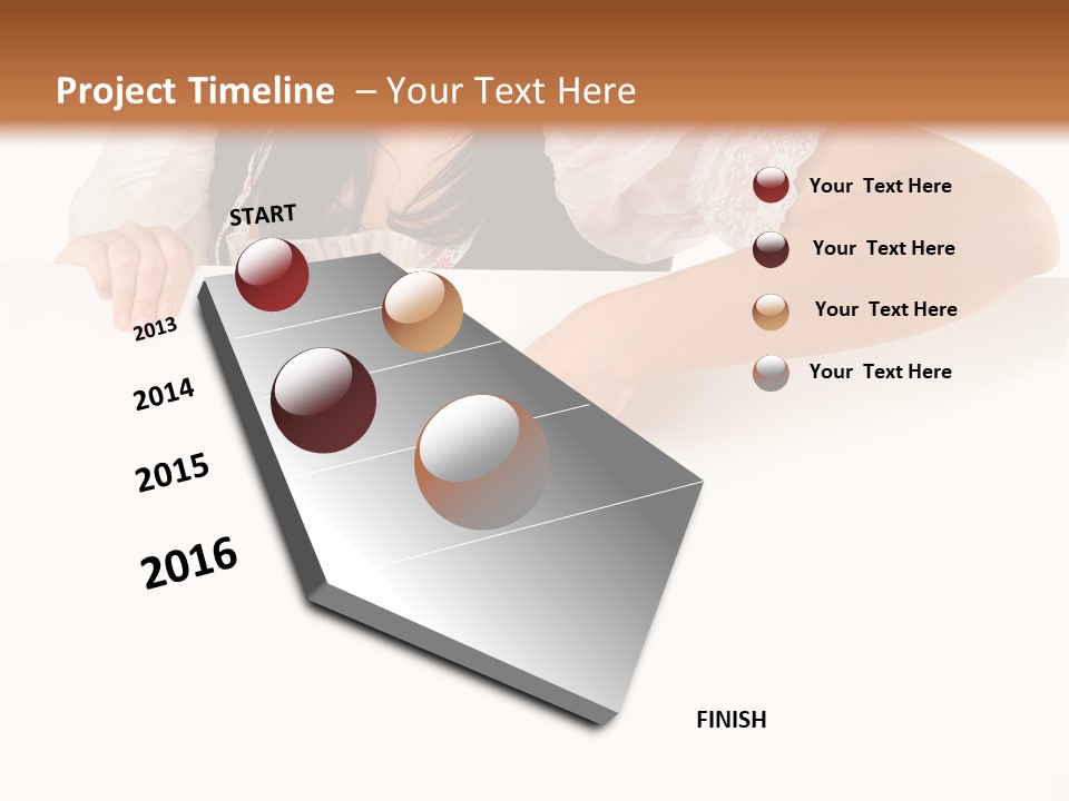 Cute St Patrick's Day Pigtails PowerPoint Template