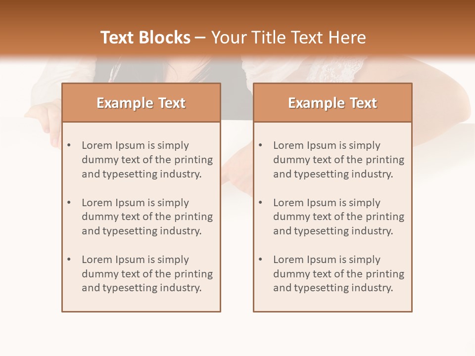 Cute St Patrick's Day Pigtails PowerPoint Template