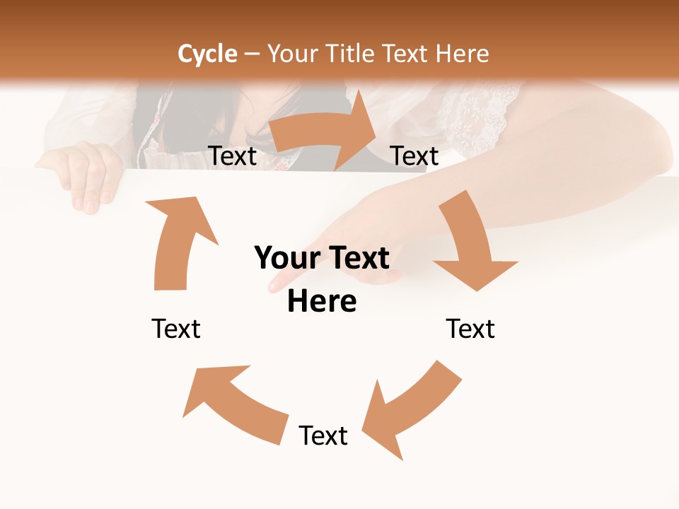 Cute St Patrick's Day Pigtails PowerPoint Template