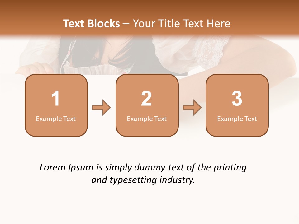 Cute St Patrick's Day Pigtails PowerPoint Template