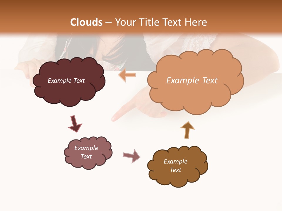 Cute St Patrick's Day Pigtails PowerPoint Template