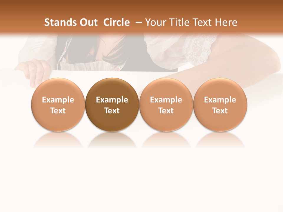 Cute St Patrick's Day Pigtails PowerPoint Template