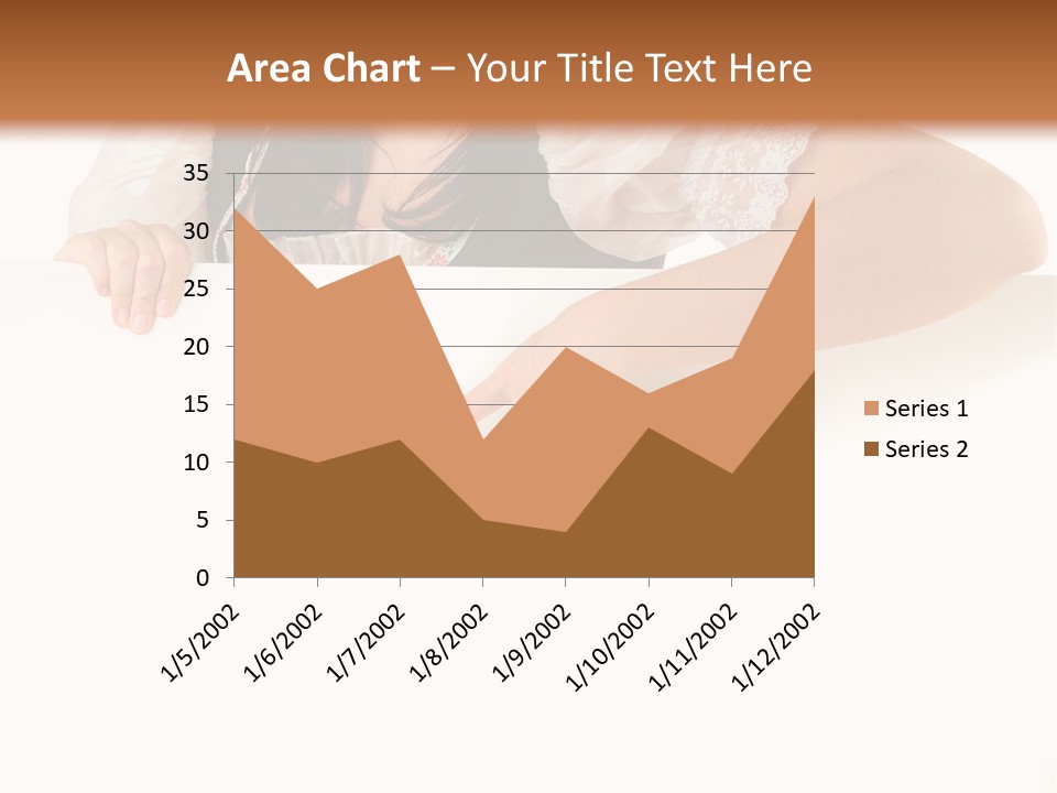 Cute St Patrick's Day Pigtails PowerPoint Template