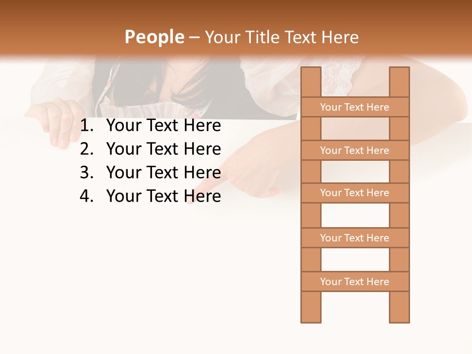 Cute St Patrick's Day Pigtails PowerPoint Template