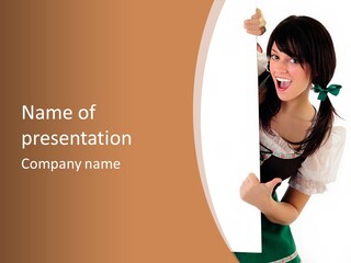 Message Patrick Drindl PowerPoint Template