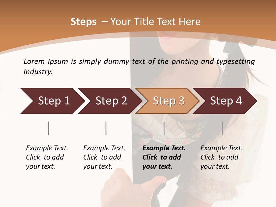 Message Patrick Drindl PowerPoint Template
