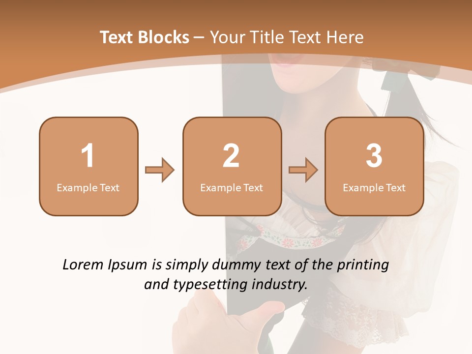 Message Patrick Drindl PowerPoint Template