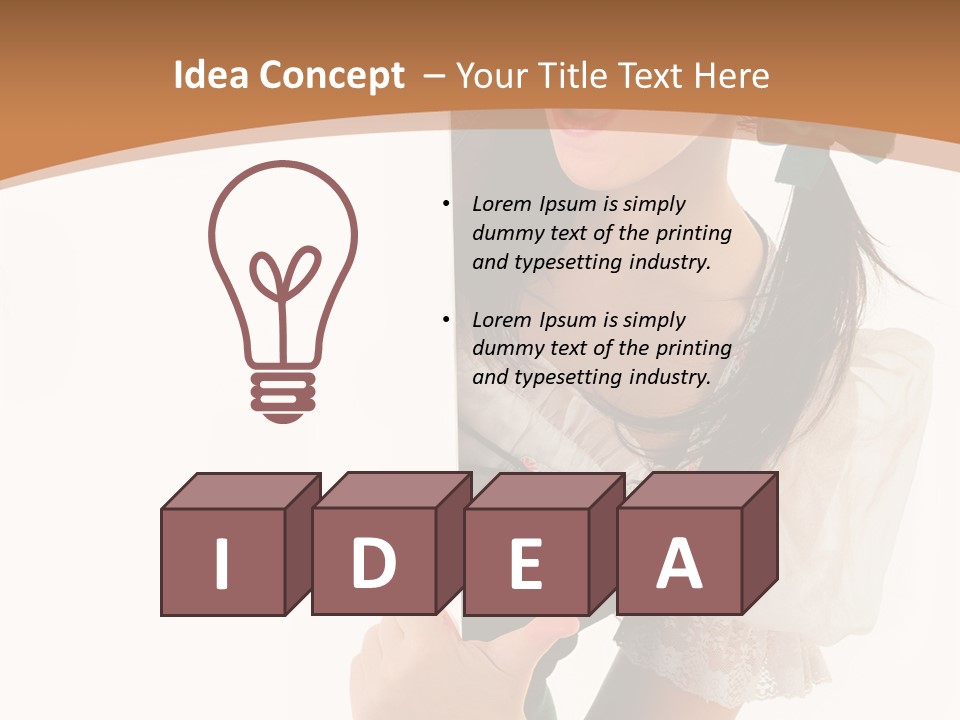 Message Patrick Drindl PowerPoint Template