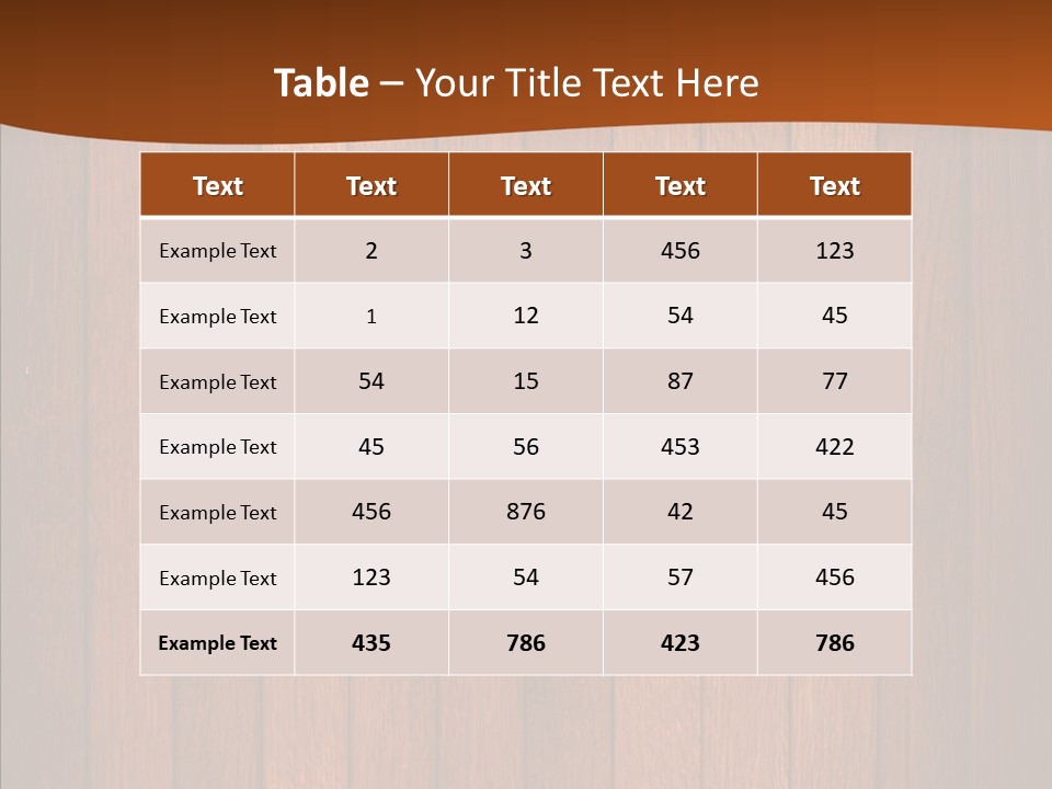 Decor Parquet Color PowerPoint Template