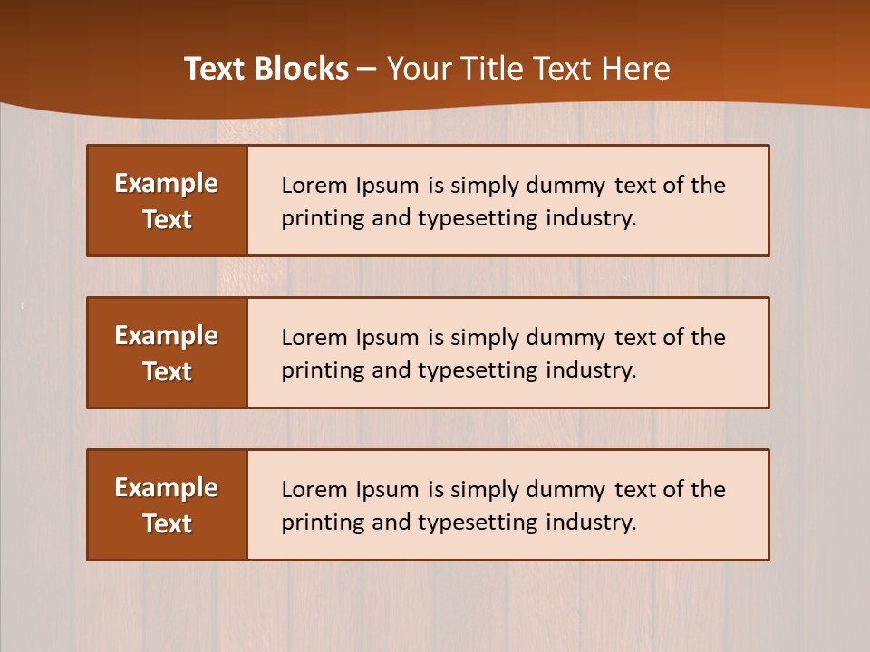 Decor Parquet Color PowerPoint Template