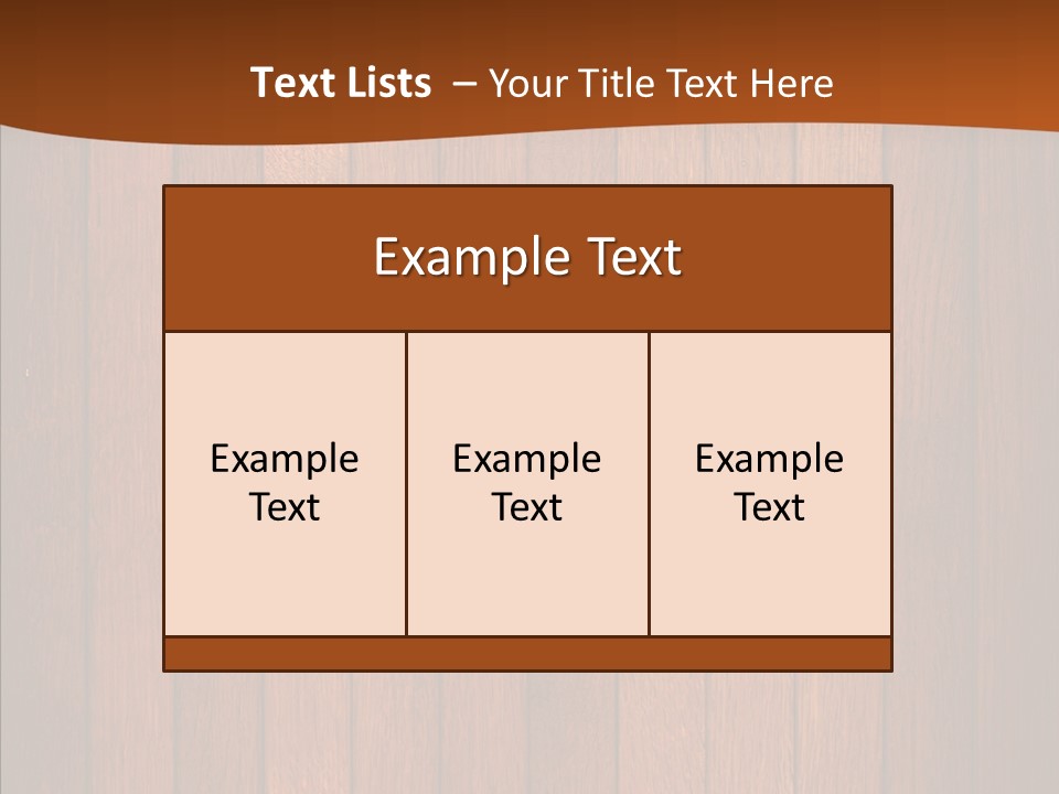 Decor Parquet Color PowerPoint Template