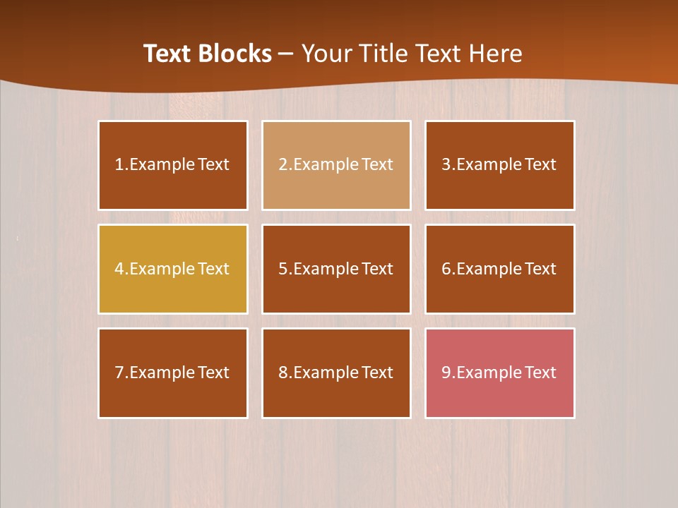 Decor Parquet Color PowerPoint Template