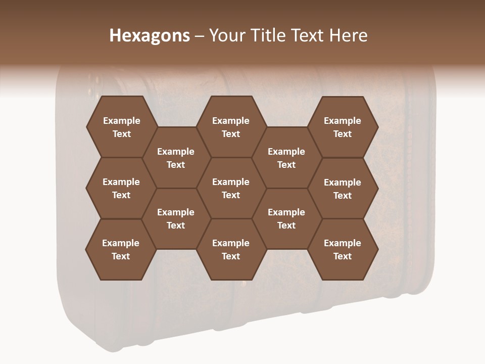 Garment Suitcase Valise PowerPoint Template