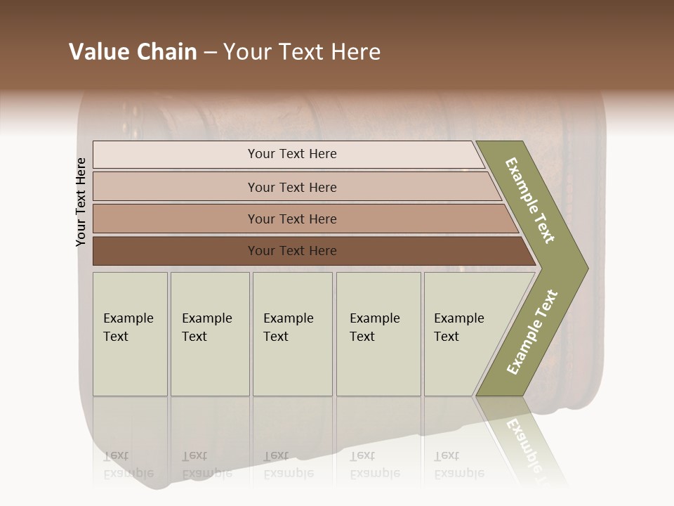 Garment Suitcase Valise PowerPoint Template