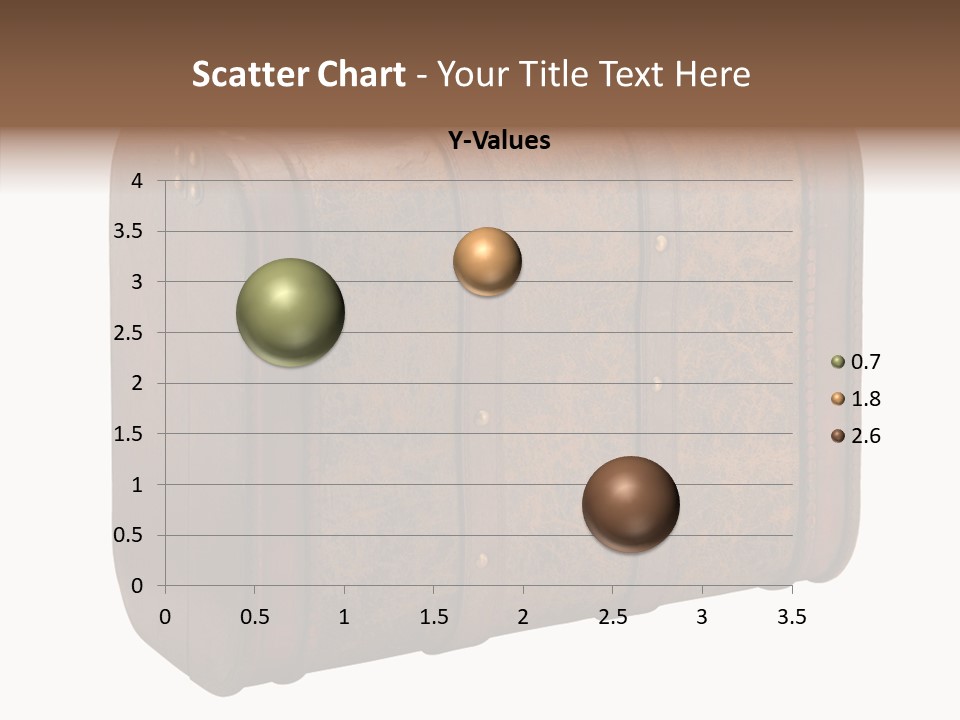 Garment Suitcase Valise PowerPoint Template