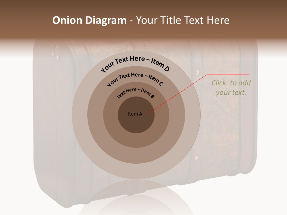 Garment Suitcase Valise PowerPoint Template