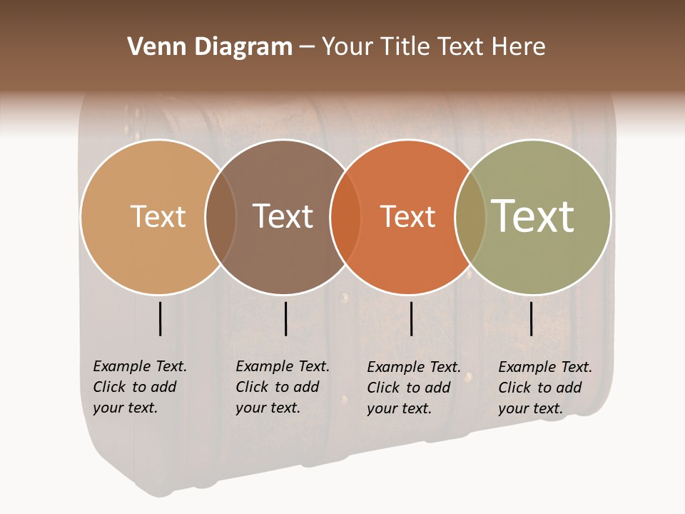 Garment Suitcase Valise PowerPoint Template