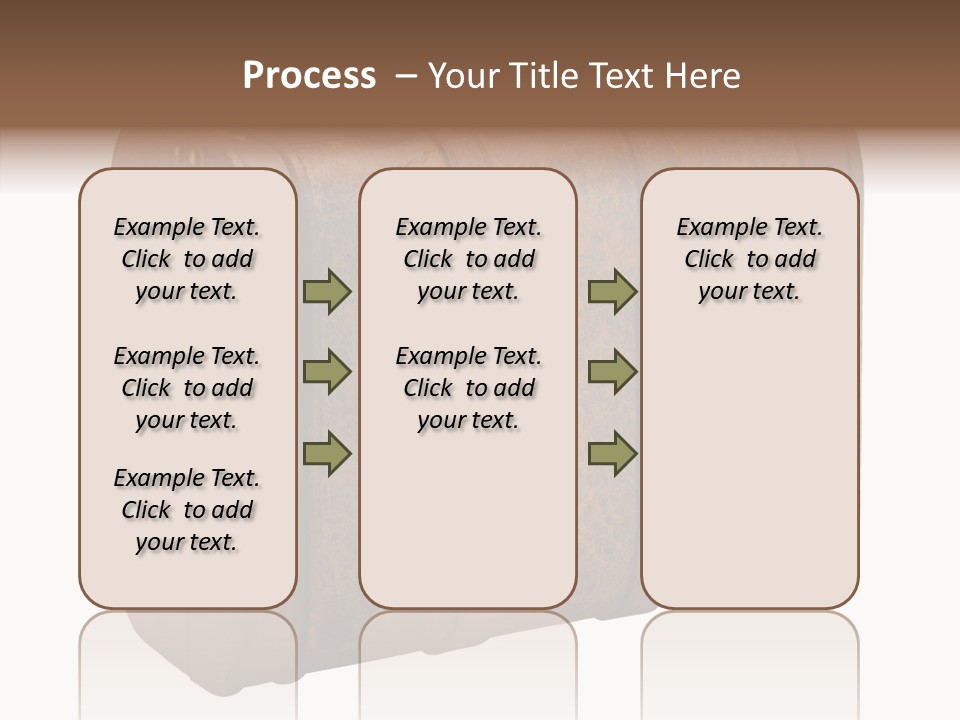 Garment Suitcase Valise PowerPoint Template