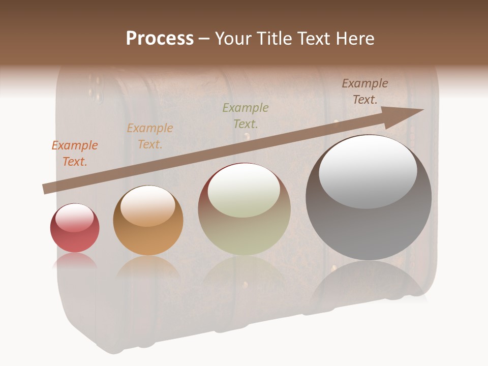 Garment Suitcase Valise PowerPoint Template
