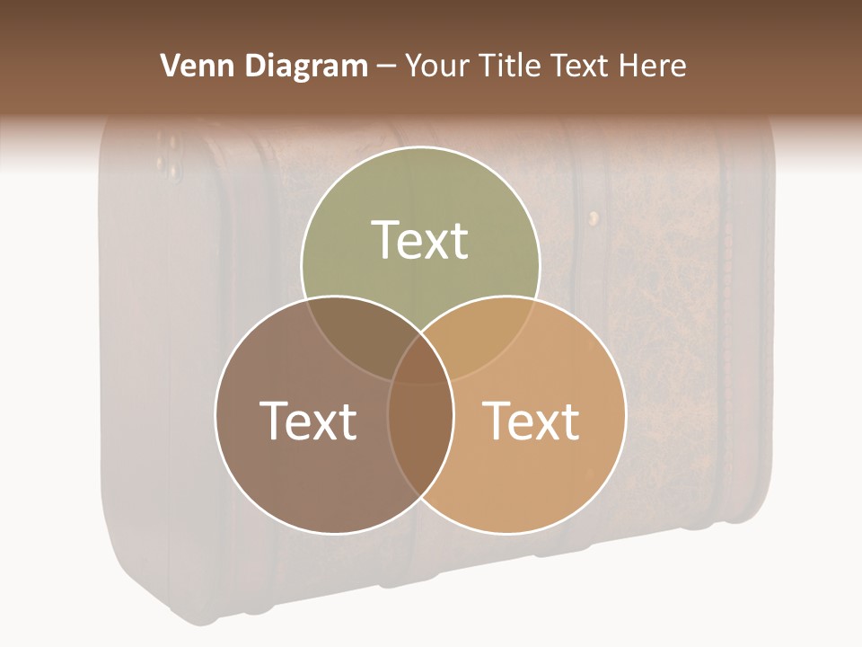 Garment Suitcase Valise PowerPoint Template