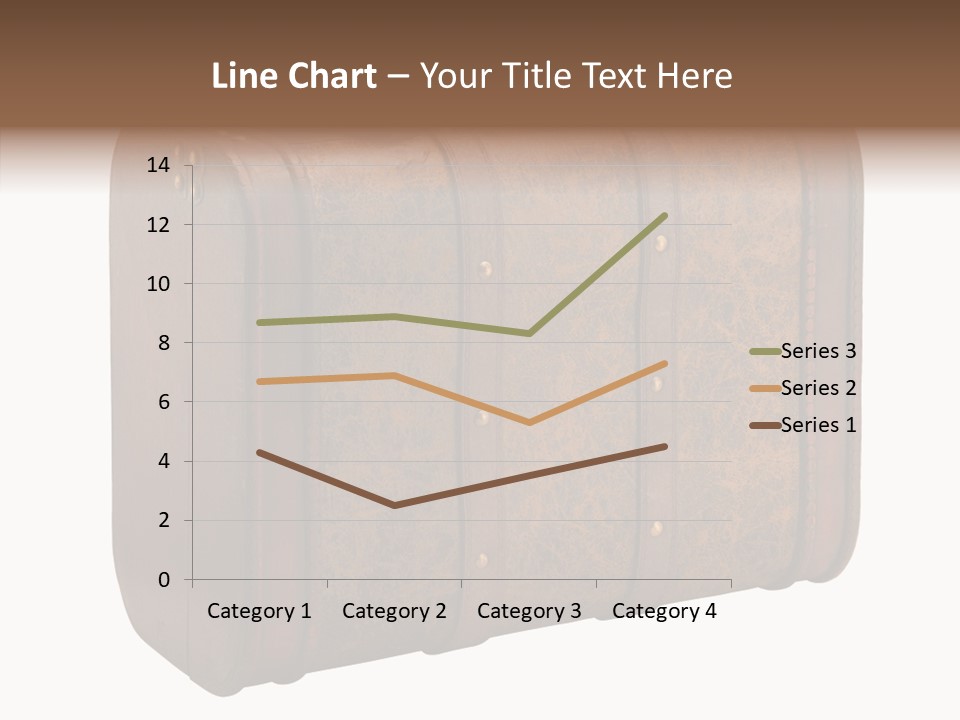 Garment Suitcase Valise PowerPoint Template