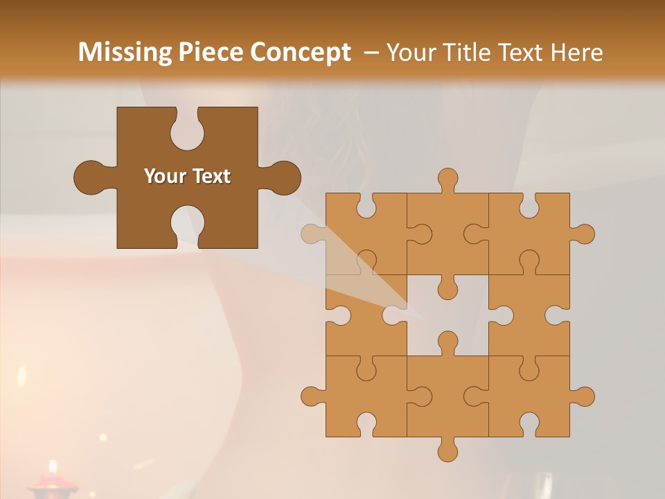 Woman Hair Lifestyle PowerPoint Template