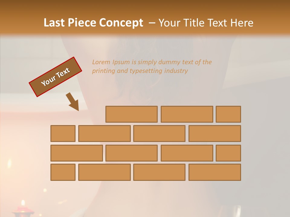 Woman Hair Lifestyle PowerPoint Template