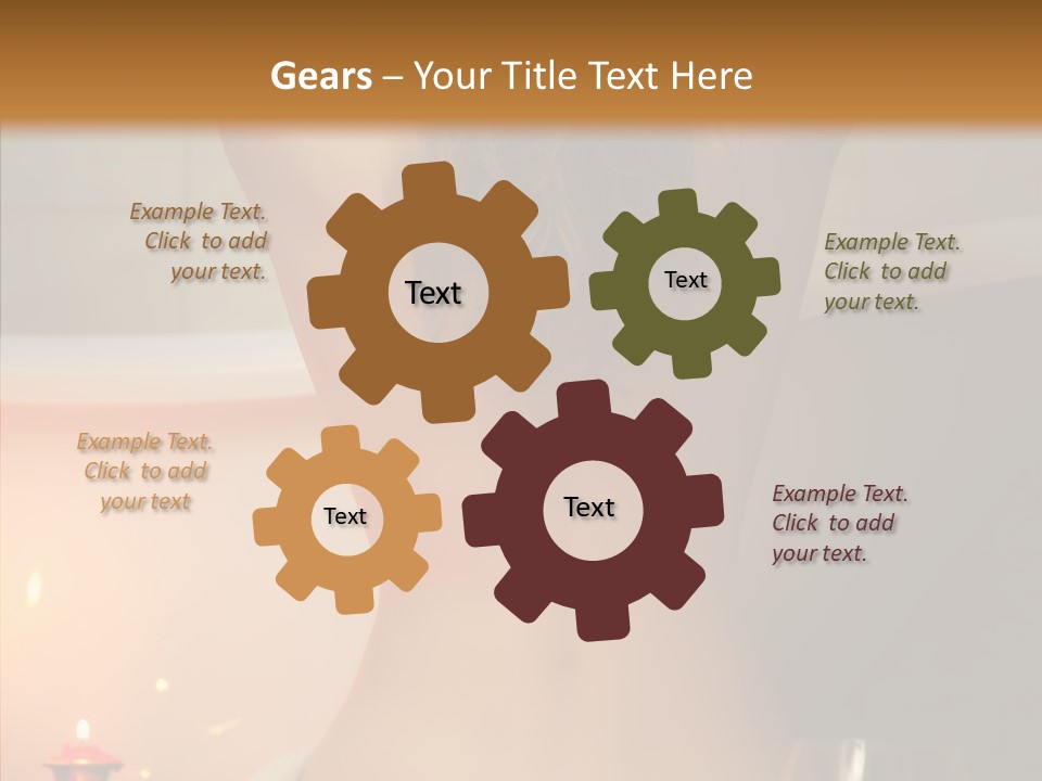 Woman Hair Lifestyle PowerPoint Template