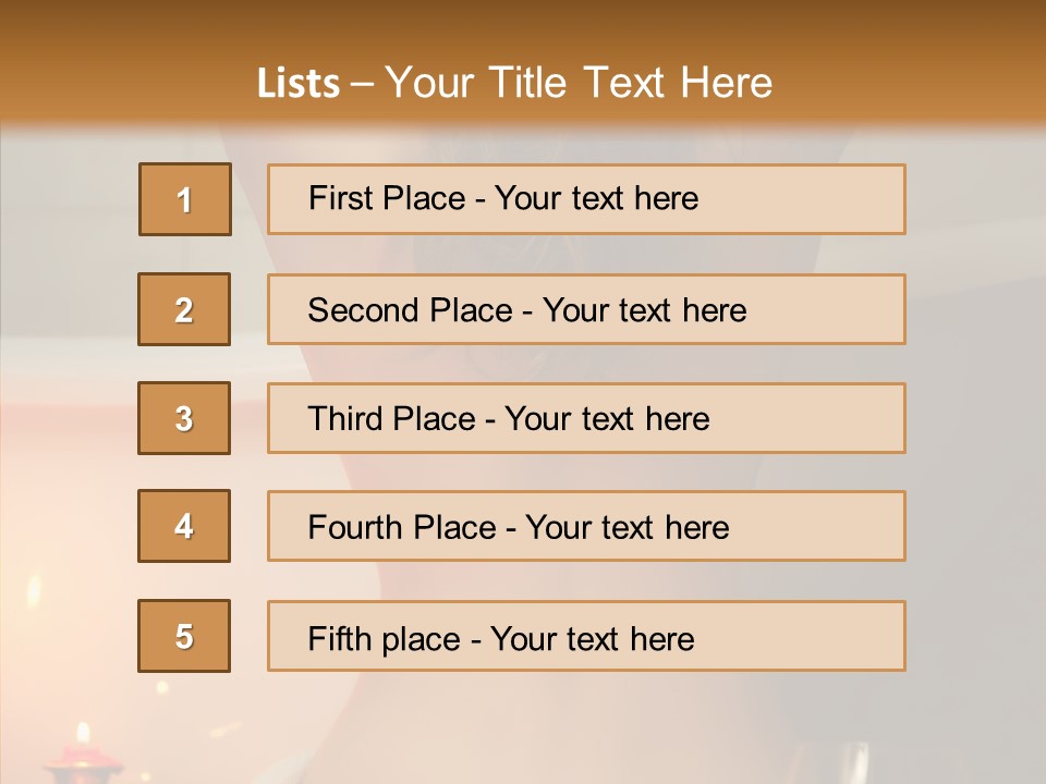 Woman Hair Lifestyle PowerPoint Template