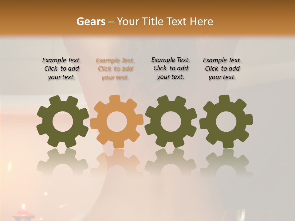 Woman Hair Lifestyle PowerPoint Template