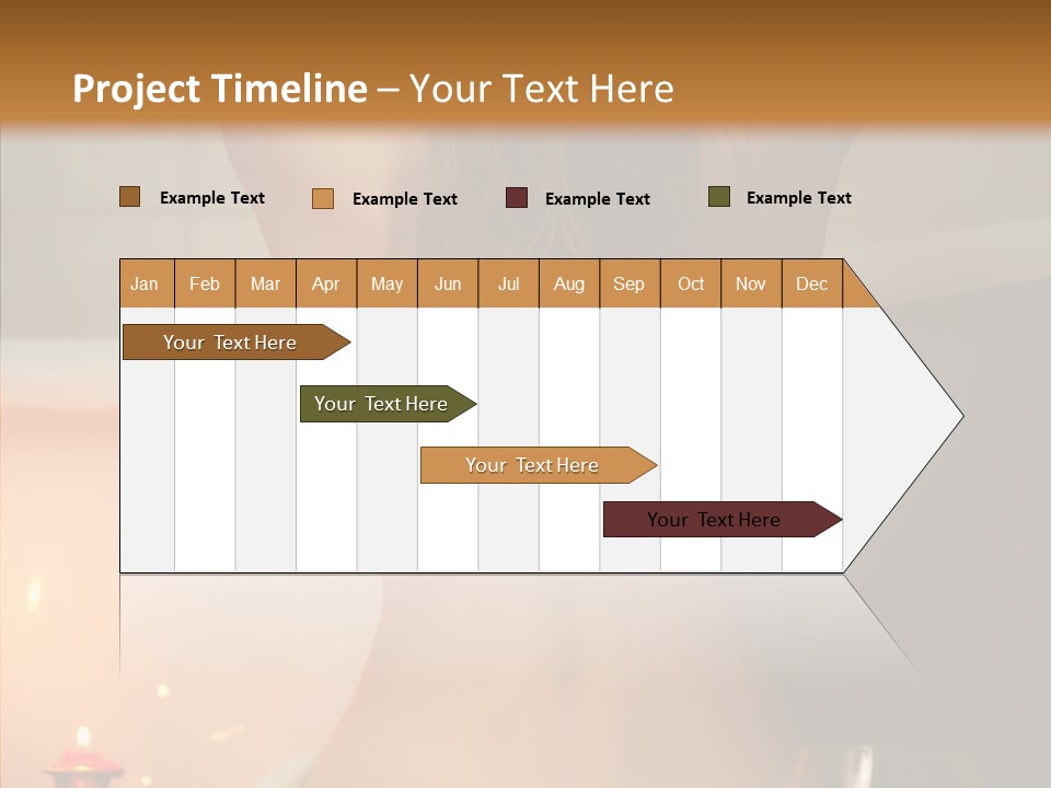 Woman Hair Lifestyle PowerPoint Template